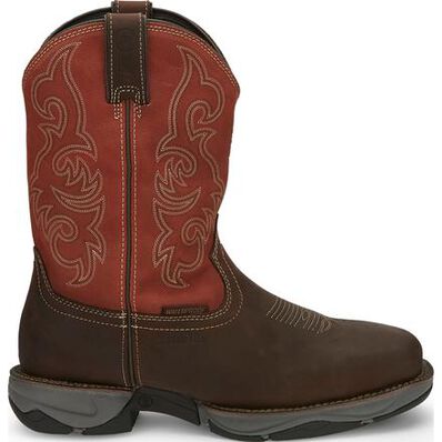 Tony Lama 3R Junction Men's Steel Toe Electrical Hazard Waterproof Western Work Wellington, , large
