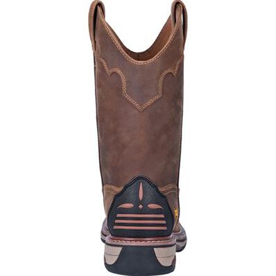 Dan Post Blayde Men's Steel Toe Electrical Hazard Waterproof Western Pull-on Work Boot, , large