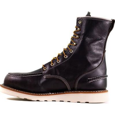 Thorogood 1957 Series Wedge Men's 8-inch Steel Toe Electrical Hazard Waterproof Work Boots, , large