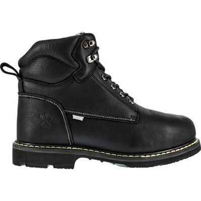 Iron Age Groundbreaker Men's 6 inch Steel Toe Electrical Hazard Internal Met Guard Work Boot, , large