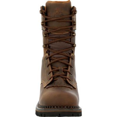 Georgia Boot AMP LT Logger Composite Toe Waterproof Work Boot, , large