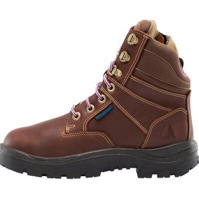 Steel Blue Southern Cross Zip Women's Steel Toe Internal Metatarsal Puncture-Resisting Work Boot, , large