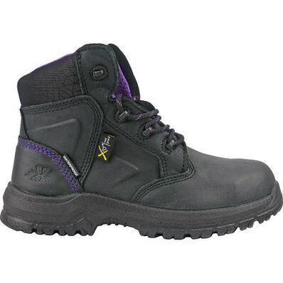 Moxie Trades Tina Women's CSA Internal Metatarsal Composite Toe Puncture-Resisting Waterproof Work Boot, , large