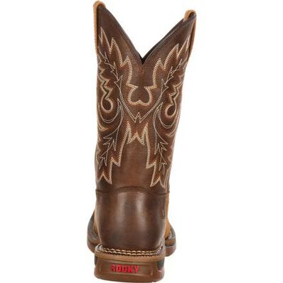 Bota vaquera con punta de fibra de carbono Rocky Long Range, , large