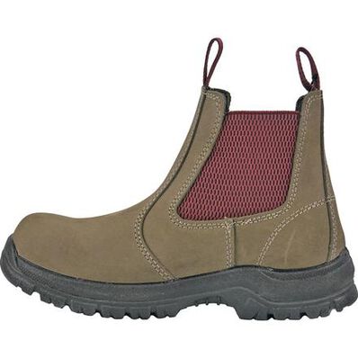 Moxie Trades Angelina Women's CSA Composite Toe Puncture-Resisting Pull-On Work Boot, , large