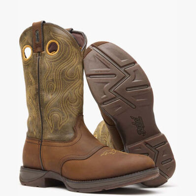 Bota vaquera de montar marrón Rebel de Durango, , large