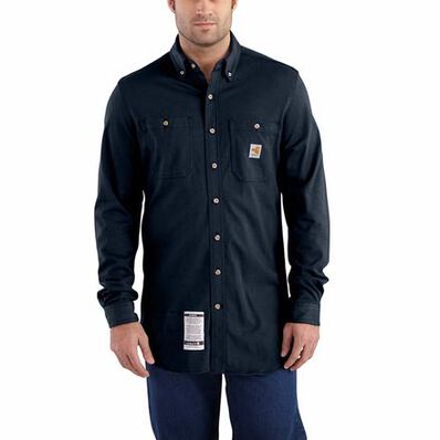 Carhartt Force® Flame-Resistant Cotton Hybrid Shirt, , large
