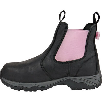Moxie Trades Angel Women's Composite Toe Electrical Hazard Chelsea Pull-On Work Boot, , large