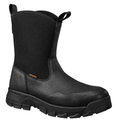 Carhartt Kentwood Men's 9-inch Steel Toe Electrical Hazard Waterproof Rubber Pull-On Work Boot, , large