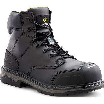 Terra Patton Men's CSA Aluminum Toe Electrical Hazard Puncture-Resisting Work Boot, , large