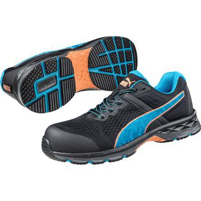 Puma Safety Motion Protect Define 2.0 Women's Fiberglass Toe Static-Dissipative Athletic Work Shoe, , large