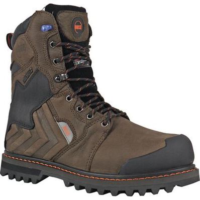 HOSS Bronc Men's 8-inch Composite Toe Puncture-Resisting 800G Insulated Waterproof Work Boot, , large