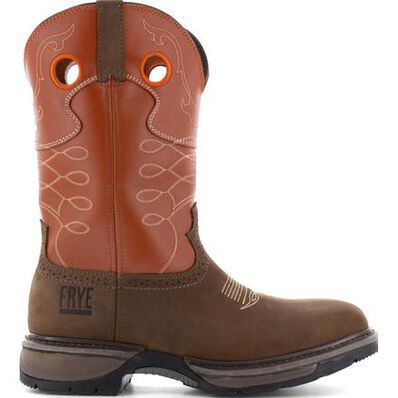 Frye Supply Men's 10-inch Steel Toe Electrical Hazard Western Work Boot, , large