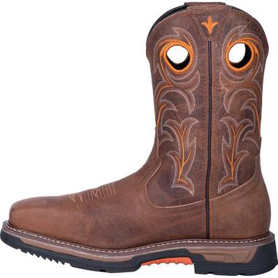 Dan Post Storms Eye Men's 11-inch Composite Toe Electrical Hazard Waterproof Western Work Pull-On Boot, , large