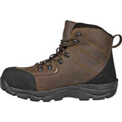 HOSS Ridge Men's Composite Toe Electrical Hazard Puncture-Resisting Waterproof Leather Work Hiker, , large