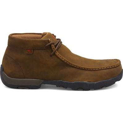 Twisted X Work Driving Moc Men's Steel Toe Electrical Hazard Chukka Work Shoe, , large