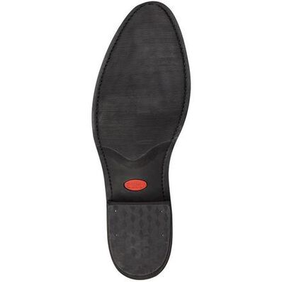 Bota vaquera con cierre lateral de cuero negro de Durango, , large