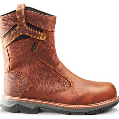 Terra Patton Men's 10-inch CSA Aluminum Toe Puncture-Resisting Waterproof Pull-on Work Boot, , large