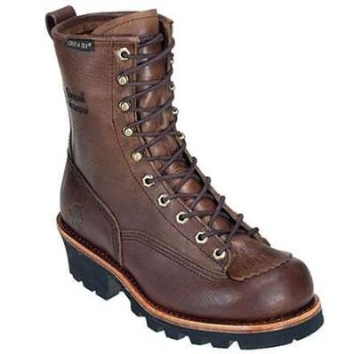 Bota de trabajo acordonada de leñador Chippewa impermeable, , large