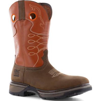 Frye Supply Men's 10-inch Steel Toe Electrical Hazard Western Work Boot, , large