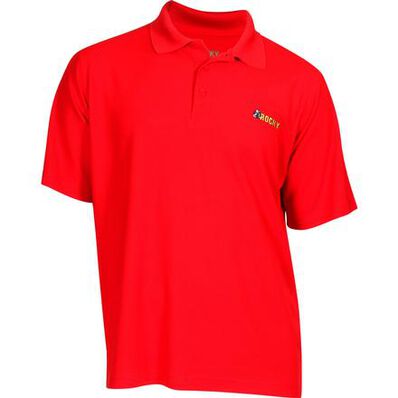 Camiseta polo de manga corta con el logotipo de Rocky, , large