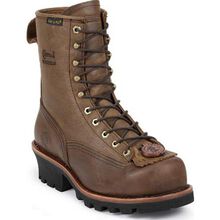 Bota de trabajo leñador impermeable térmica y punta de acero Chippewa