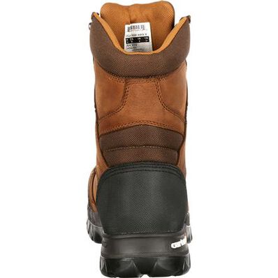 Bota de trabajo impermeable Carhartt Rugged Flex con punta de material compuesto térmica impermeable, , large