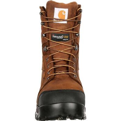 Bota de trabajo impermeable Carhartt Rugged Flex con punta de material compuesto térmica impermeable, , large