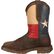 Bota vaquera de bandera de Texas con punta de acero Rebel by Durango, , large