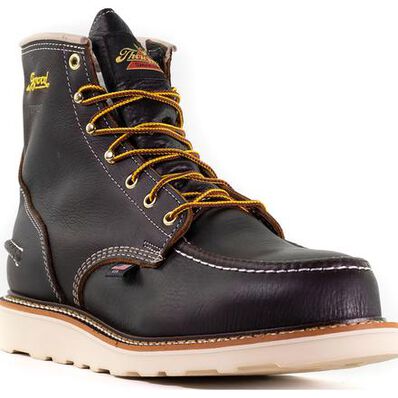 Thorogood 1957 Series Wedge Men's Steel Toe Electrical Hazard Waterproof Work Boots, , large