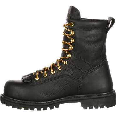 Bota de trabajo acordonada hasta la punta impermeable con punta de acero de Georgia, , large