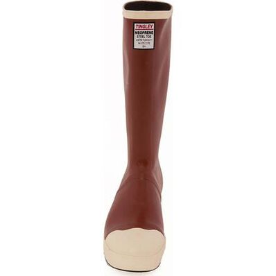 Bota de trabajo de caucho de Neopreno con punta de acero Tingley de 16" Snugleg, , large