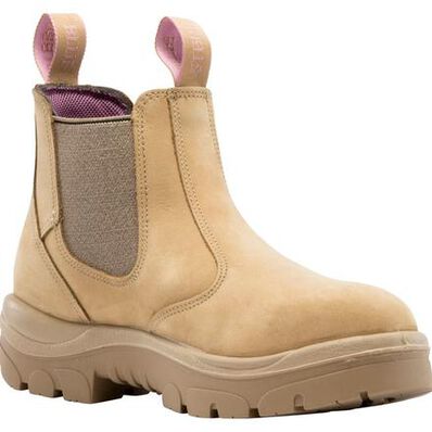Steel Blue Hobart Women's Steel Toe Electrical Hazard Chelsea Work Boot, , large