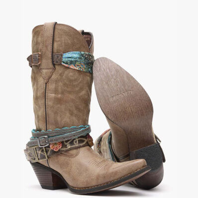 Crush by Durango Women's Accessorized Western Boot, , large