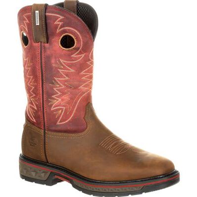Georgia Boot Alloy Toe Carbo-Tec Waterproof Pull-on Boot, , large