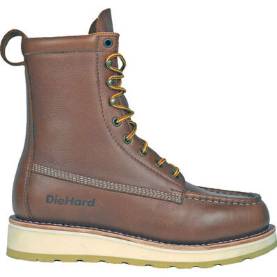 DieHard Malibu Men's 8-inch Composite Toe Electrical Hazard Wedge Work Boot, , large