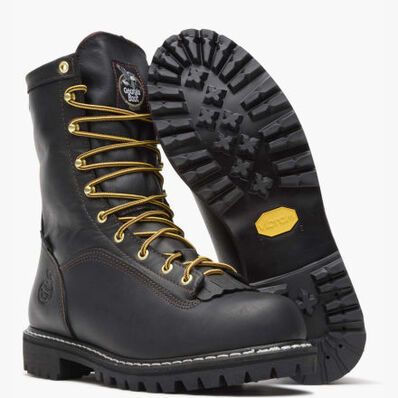 Bota de trabajo térmica Georgia con cordones hasta la punta, , large