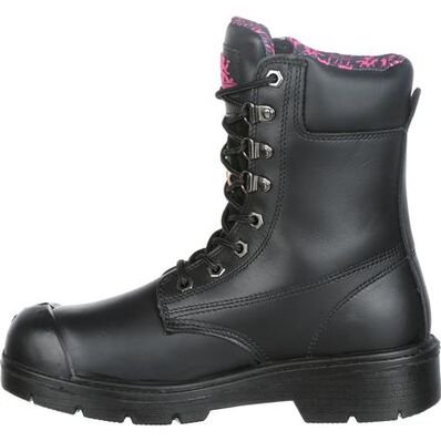 Bota de trabajo con punta de acero resistentes a las perforaciones e impermeable Moxie Trade Anne para mujeres, , large
