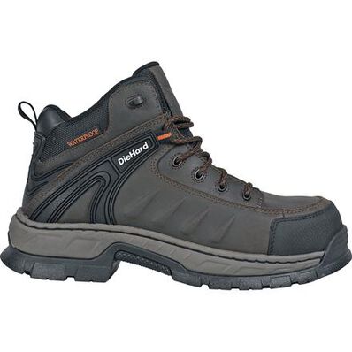 DieHard Squire Men's 5 inch Composite Toe Electrical Hazard Waterproof Work Hiker, , large