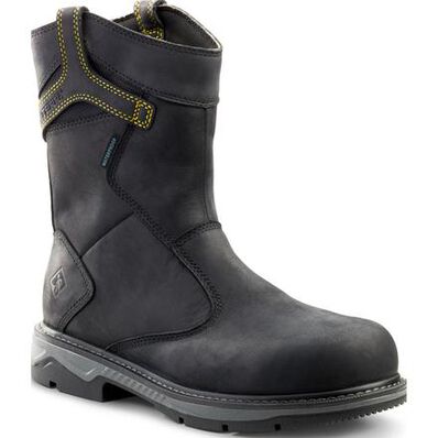 Terra Patton Men's 10-inch CSA Aluminum Toe Puncture-Resisting Waterproof Pull-on Work Boot, , large