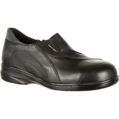 Suave caminata Daisy sin cordones acero punta SD trabajo el zapato, , large