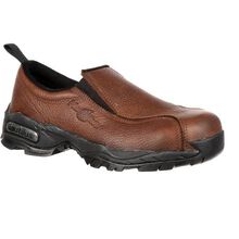 Zapato de trabajo sin cordones, desipativo estático con punta de acero Nautilus