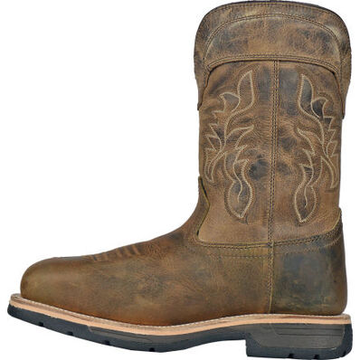 HOSS Brisbee Men's 11-inch Composite Toe Electrical Hazard Waterproof Western Work Boot, , large