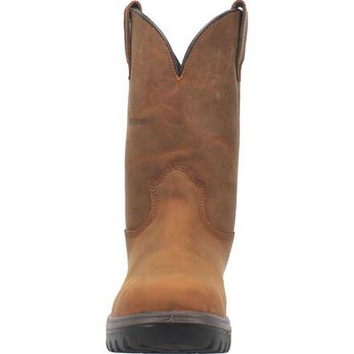 Dan Post Cummins Men's 11-inch Steel Toe Electrical Hazard Waterproof Western Work Boots, , large