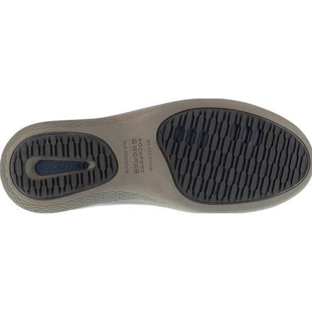 rockport works truflex work comp toe men's oxford