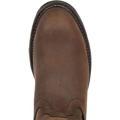 Bota de trabajo Ariat WorkHog pull-on H2O con punta de material compuesto impermeable, , large