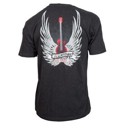 Camiseta de manga corta para caballeros de Durango Flying Guitar, , large
