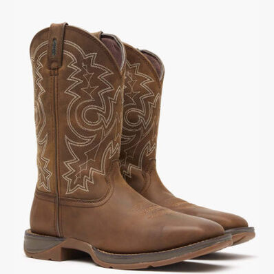 Bota vaquera sin cordones con punta de acero Rebel de Durango, , large