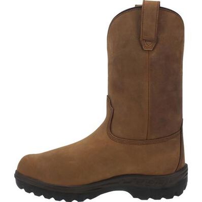 Dan Post Cummins Men's 11-inch Internal Metatarsal Steel Toe Electrical Hazard Waterproof Western Work Boots, , large