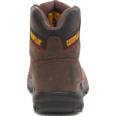Cat Outline Men's 6-inch Steel Toe Electrical Hazard Work Hiker, , large
